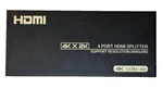 Yitrox 4k Hdmi Splitter 1 In 4 Out, Input Output. Fixed Price $15.00.