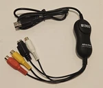 Ucec Usb 2.0 Video Capture Card Device Vhs Vcr Tv To Dvd Converter Just The Cord. Fixed Price $11.75.