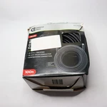 Commercial Electric 100 Ft. Black 18-gauge Rg6 Quad Coaxial Cable. Fixed Price $20.98.