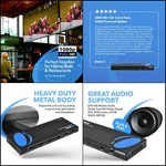 Orei 4k 1x4 Hdmi Splitter, 1 Port To 4 Display, Powered. Fixed Price $28.54.