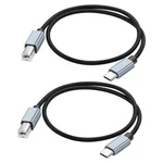 Jsadzkj Usb C To B Printer Cable Type 2.0 Extension Cable.... Fixed Price $19.78.