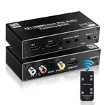 Hdmi Switch 2 In 1 Out 4k60hz Avedio Links 2-port Switcher Audio Extractor Rca. Fixed Price $45.36.