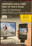 Scosche Sneakpeak Hd Component Audio/video Cable For Ipod & Iphone New. Fixed Price $39.99.