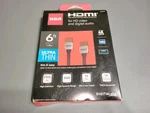 New Rca Ultra Thin 6' Hdmi Cable 2160p Hdr 16 Bit 18 Gbps Dh6the. Fixed Price $17.99.