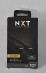 Nxt Technologies Nx29738 4k Hdmi 4' High Speed Cable W Ethernet Black Cord. Fixed Price $2.99.