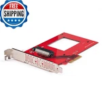 Startech U.3 To Pcie Adapter Card 4.0 X4 For 2.5" Nvme Ssds Sff-ta-. Fixed Price $68.90.