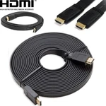 Premium Hdmi M-m Cable 25ft 30ft 50ft Flat Golf Plated Ps4 Xbox One 3d Hdtv Pc. Fixed Price $8.99.
