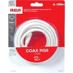 Rca 12 Ft. White Digital Rg6 Coaxial Cable Vh612whr 079000320647. Fixed Price $14.11.