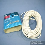 Leviton White 100' Coaxial Video Cable Rg59 Plugs 75-ohm F-type Wire C5851-cw. Fixed Price $20.99.