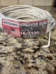 National Wire&cable - 16/2 Audiophile Speaker 100 Ft, 16-gauge 2 Conductors. Fixed Price $19.95.