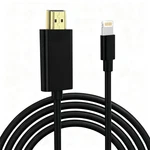 Kikosaka Lightning To Hdmi Cable For Iphone Digital Av Adapter 6.6 Ft, Black. Fixed Price $31.17.