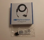 Hd Retrovision Genesis Component/ypbpr Cables W/ Ps1 Adapter, Factory Sealed. Fixed Price $124.99.