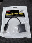 Qvs - Displayport Adapter (m) To Hdmi (f). Fixed Price $8.99.