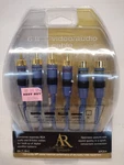 Acoustic Research Ap064 A/v Rca Audio With S-video (6 Foot Molded Connectors)new. Fixed Price $9.99.