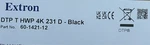Extron Dtp T Hwp 4k 231 D - Black New. Fixed Price $249.99.