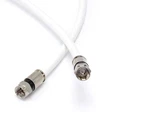 White, High Speed Rg6 Coax, Frequency Coaxial Cable, 6 Feet (1.8 Meter). Fixed Price $13.97.