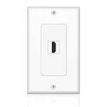 Tnp Hdmi Wall Plate (1 Port, White) Face Socket Insert Jack 1. Fixed Price $14.99.