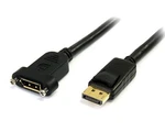 Startech Dppnlfm3pw 3ft Displayport Panel Mount Cable Black. Fixed Price $34.72.