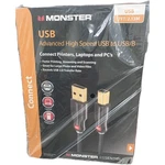 Monster Advanced High Speed Usb To Usb/b Cable 7ft 2.13m Printers Laptops Pc. Fixed Price $10.81.