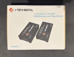 J-tech Digital Jtdhdex-1 3d 1080p Hdmi Extender Over Ethernet Cat5e/cat6. Fixed Price $26.00.