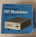 Vintage - 1988 Nib Radio Shack Archer Video/computer Rf Modulator 15-1273a. Fixed Price $42.95.