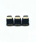 C2g 757120184133, Right Angle Hdmi Adapter M/f, 3 Pack. Fixed Price $15.99.