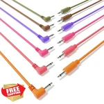 Excelvalley - Hybrid Mono Modular Patch Cables Ts 3.5mm 1/8" Eurorack Syn.... Fixed Price $27.99.