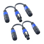 Wjstn Speakon Splitter Cable ,1 Male To 2 Female Speaker Break Out Cable,. Fixed Price $21.49.