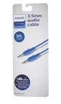 New Sealed Pkg Philips Audio/video 3.5mm Blue Audio Cable For All Brands 3 Feet. Fixed Price $9.00.