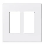 Elegrp 2-gang Screwless Decorative Wall Plates, Mid-size 4.88" 1 Pack, White. Fixed Price $12.12.
