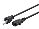 15ft Black Power Cord Nema 5-15p To Iec C13 Heavy Duty 14awg Cable. Fixed Price $24.89.