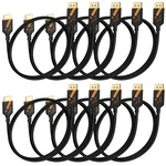 4k Displayport To Hdmi Cable 3ft, 10-pack, Dp (display 3 Ft, Orange. Fixed Price $89.99.