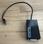 Plugable Uga-3000 Usb 3.0 Dvi Video Graphics Monitor Adapter. Fixed Price $16.99.