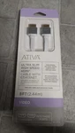New 8ft Ativa Ultra Slim High Speed Hdmi Cable. Fixed Price $12.95.