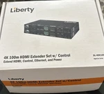 (new-open Box) Liberty 4k 100m Hdmi Extender Set Dl-hde100 Digitalinx. Fixed Price $250.00.