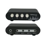 Tenealay 4 In 1 Out / Aux 3.5mm 4-port Switch No Volume. Fixed Price $23.23.