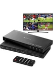 4k Hdmi Multiviewer Switch 4x1 With Pip, Portta Quad Multi Viewer Seamless.... Fixed Price $49.99.