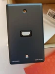 Kramer Wp-h1m(wp-hdmi1m)/us(g) Gray Passive Pass-through Wallplate Hdmi. Fixed Price $43.91.