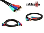 3rca To Male Gold Plated Rgb Component Cable Audio Video Multi-pack Lot. Fixed Price $9.15.
