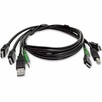 Startech 10ft 3m Dual-hdmi Kvm Cable Usb 2.0 3.5mm Audio Universally Compatible. Fixed Price $133.70.