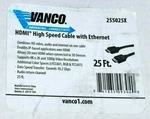 4k High Resolution Hdmi Cable 25-feet. Fixed Price $29.99.