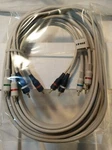 Steren Python 12' Hdtv High-res Component Audio Video Rca Cable Pp-254-6121v Av. Fixed Price $14.99.