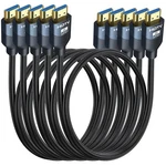 8k Hdmi 2.1 Cables 6ft, High Speed Gaming Monitor - 5-pack New. Fixed Price $14.24.