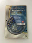 Monster Cable Camcorder To Tv/vcr Cables 6 Ft 24 Karat Gold S-video Rca. Fixed Price $29.99.