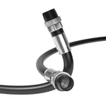 Black, Booted Rg6 Coaxial Cable, All Weather Proof Coax, 20 Feet (6 Meter). Fixed Price $17.97.