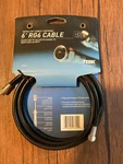 Audiovox Terk 6' Rg6 Coax Coaxial Cable Hdtv Satellite Tv Antenna Trg-6. Fixed Price $4.99.
