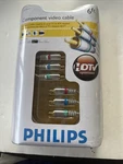 Philips Swv3505w/17 Component Video Cable 24 Karat Gold Plated Connectors 6 Ft. Fixed Price $14.95.