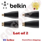 2 X Belkin F2cm057bt Hdmi Adapter Kit (micro To Hdmi, Mini Hdmi). Fixed Price $30.99.