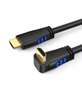 Cablecreation 4k Hdmi Cable 3ft Down Angle 90 Degree Right Angle, 3ft, Black. Fixed Price $14.52.