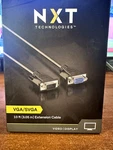 Nxt Technologies 10' Vga/svga Cable Black Nx29768. Fixed Price $7.91.
